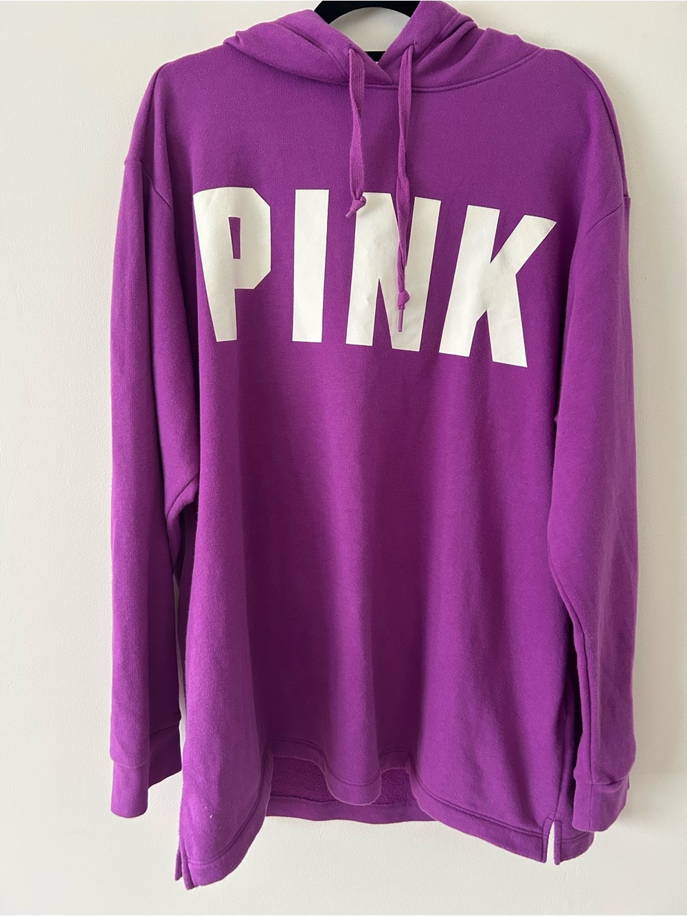 PINK Victoria's Secret Purple Logo Hoodie